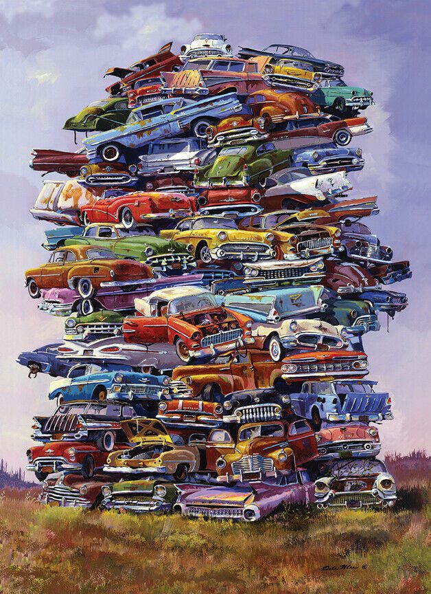Fabulous 50's Junkpile Puzzle • Maine Home Recreation