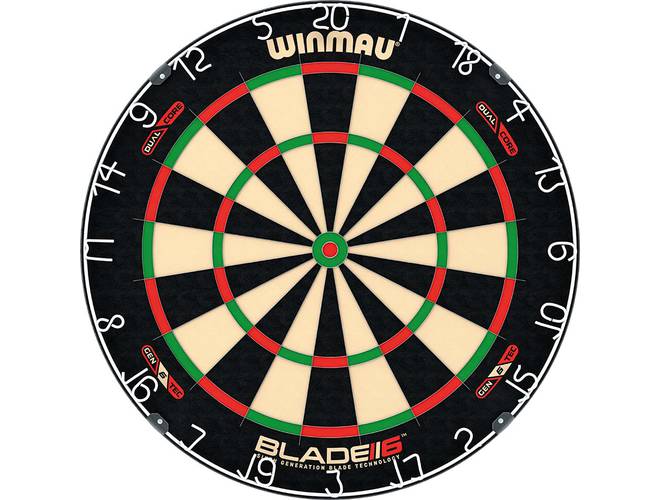 Winmau 6 Blade Dual Core