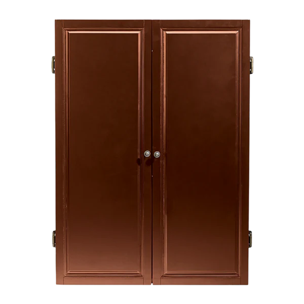 strafford dartboard cabinet old world mahogany dartboardcabinet bristle dbcsf 1 600x