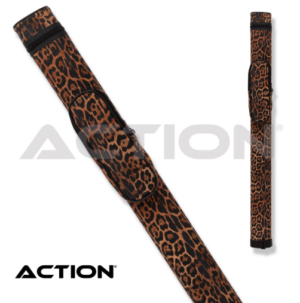Action Pool Cue Case Camel Leopard Print - 1 Butt / 1 Shaft