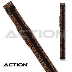 Action Pool Cue Case Camel Leopard Print - 1 Butt / 1 Shaft