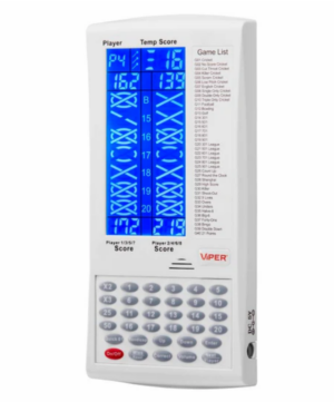 Viper Pro Score Electronic Dart Scoring Unit - White