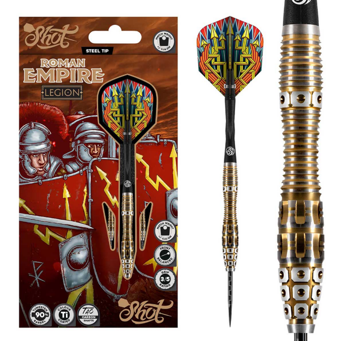 Roman Empire Legion Steel Tip Dart Set