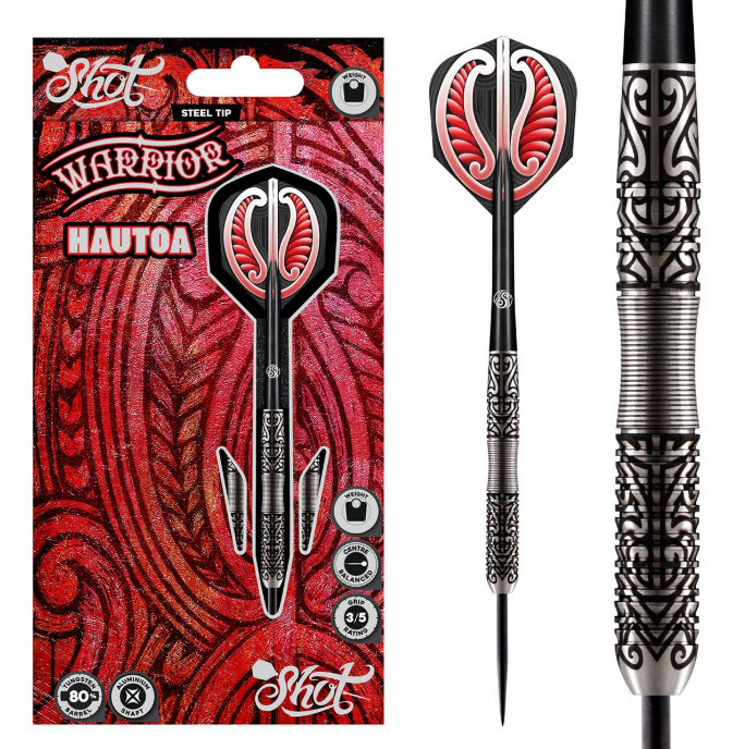Warrior Hautoa Steel Tip Dart Set