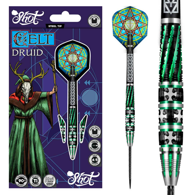 Celt Druid Steel Tip Dart Set