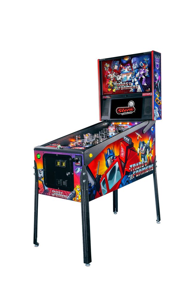 Transformers Pinball Side Cabinet