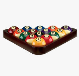 Standard Wooden 8-Ball Rack - Cherry