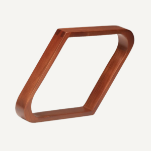Standard Wooden 9-Ball Rack - Mahogany