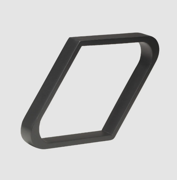 Standard Wooden 9-Ball Rack - Black
