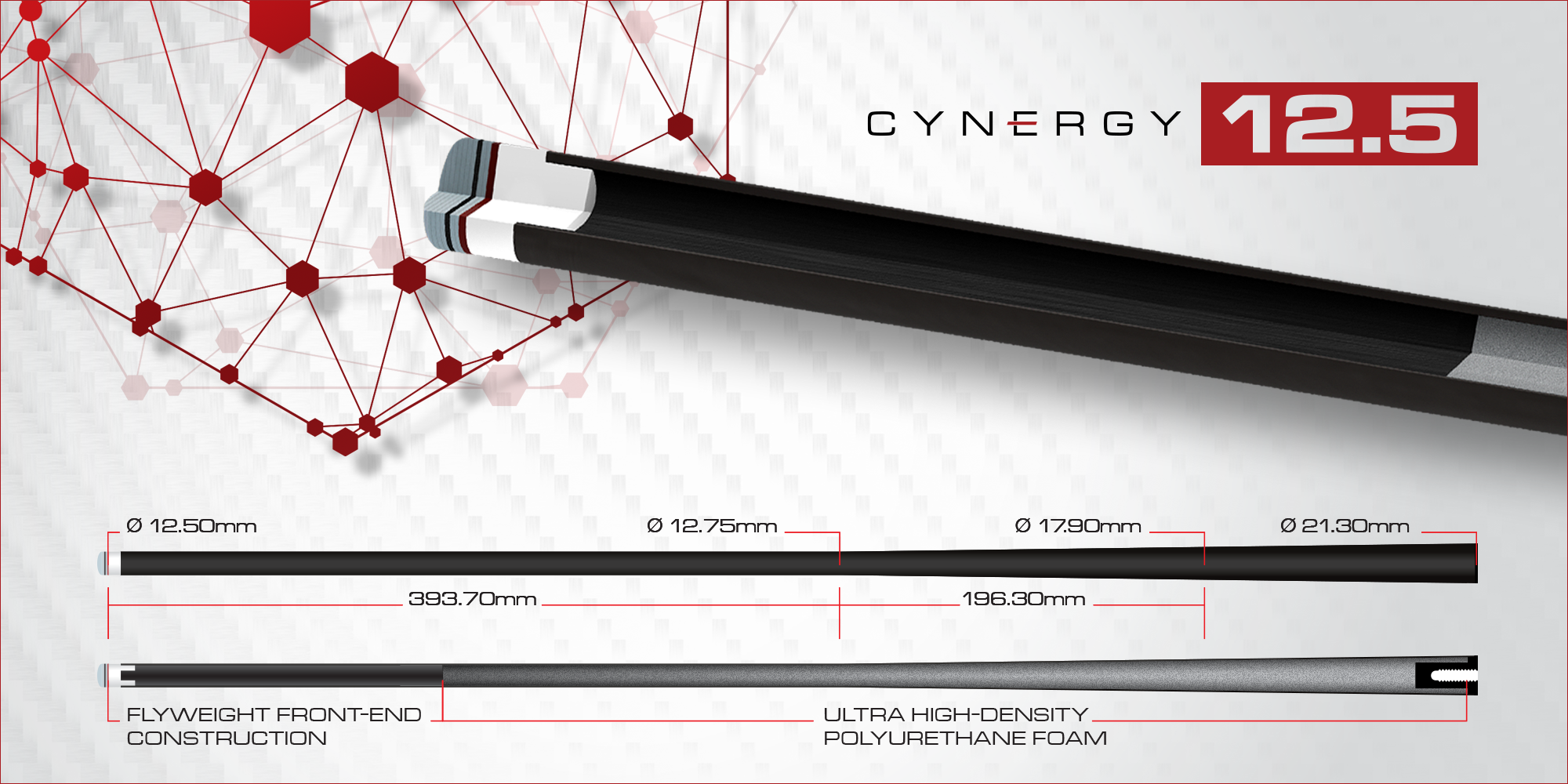12.5mm Carbon Fiber Shaft